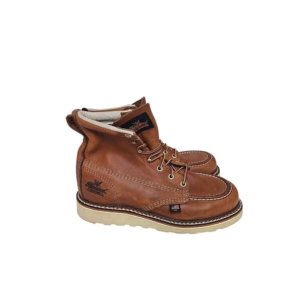 Thorogood Men's 6"American Heritage 814-4200 "Made In USA" Wedge Sole Boot 7.5D - Picture 2 of 7